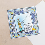 Crafters Companion The Great Outdoors Clear Acrylic Stamp Set - Find Yourself in Nature 