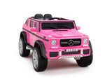 12V Mercedes Maybach G650 4x4 1-Seater Ride-On Truck W/ Rubber Wheels, Music Player & RC