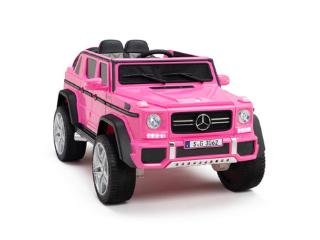 Camion à chevaucher pour enfants Mercedes Maybach G650 12 V : véhicule à chevaucher télécommandé 4x4 monoplace