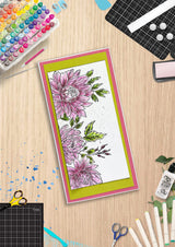 GoLetterPress Impression Stamp - Stamp 7 - You are Amazing Floral