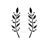 Woodware Clear Singles Dorothy Leaf