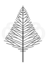 Woodware Clear Singles Mini Wide Twiggy Tree