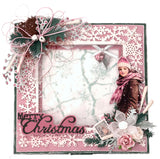 JMA Acetate Sheets White & Vintage Mint Christmas Blush 6 Sheets