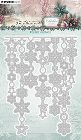 JMA Cutting Die Winter Curtain Christmas Blush 1 Piece