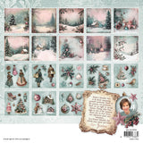 JMA Collage Paper Pad Backgrounds & Elements Christmas Blush 36 Sheets