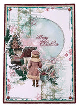 JMA Stamp And Cutting Dies Star ATC Christmas Blush 17 Pieces
