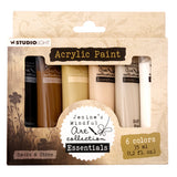JMA Acrylic Paint Smoke & Stone Essentials 172x154x25mm 6 Pieces