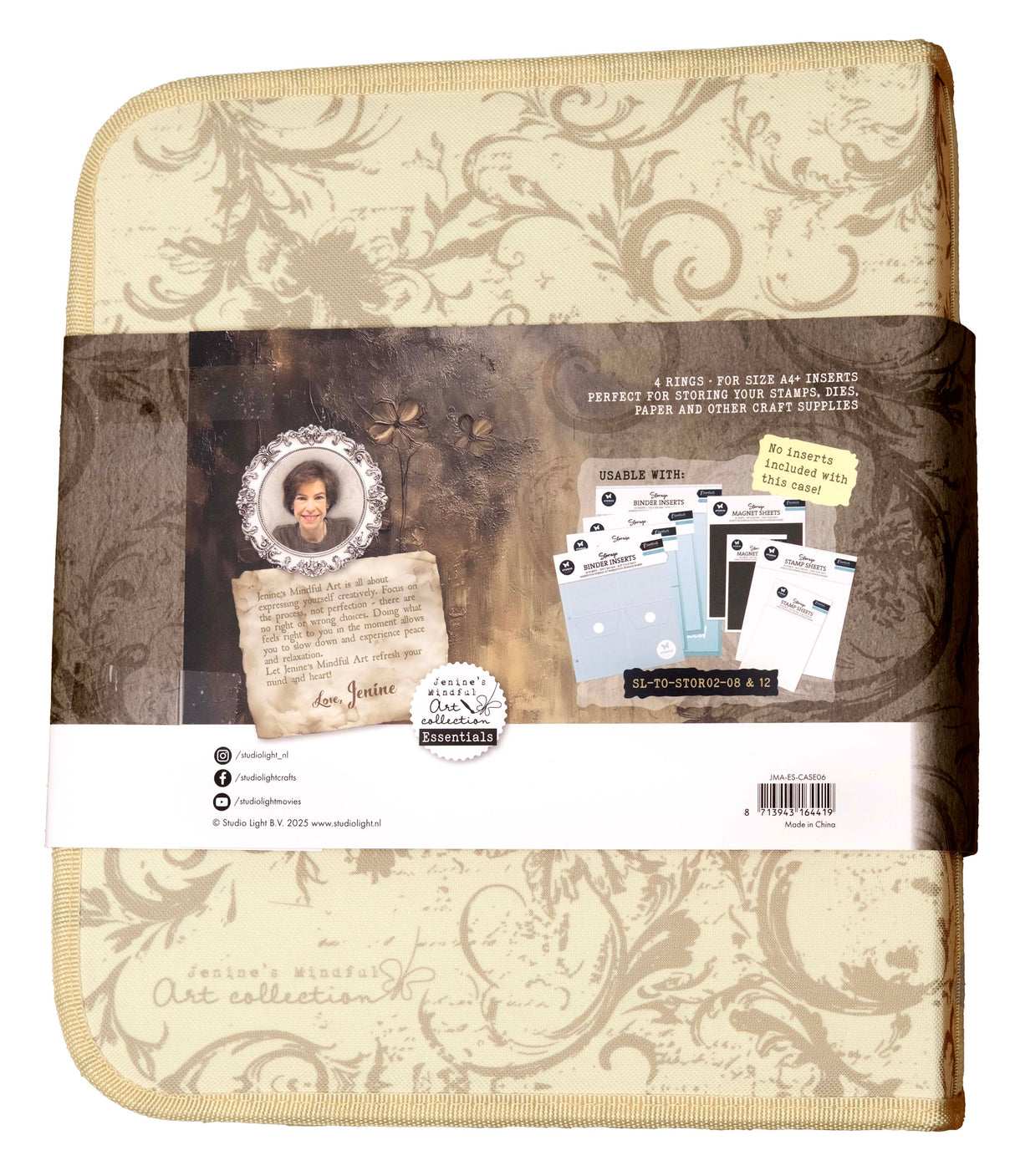 JMA Storage Case A4+ Size Essentials 285x340x60mm 1 Pieces