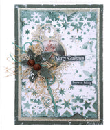 JMA Sticker Sheets Black, Red & Green - Festive Nostalgia 9 SH