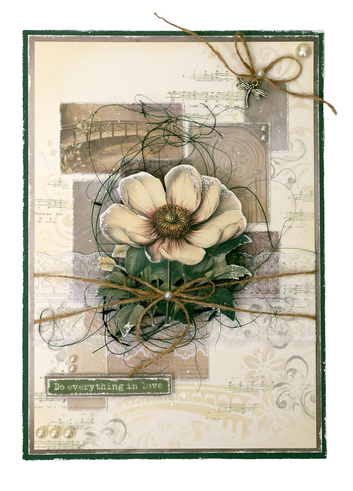 JMA Die-Cut Paper Pad Paper Elements Growing & Blooming 20 Sheets