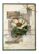 JMA Die-Cut Paper Pad Paper Elements Growing & Blooming 20 Sheets
