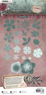 JMA Cutting Die 3D Flowers Inner Peace 108x215x1mm 20 PC nr.411