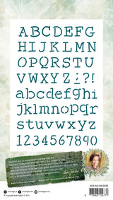 JMA Mask Alphabet Playful Typewriter New Awakening 148X210mm nr.06
