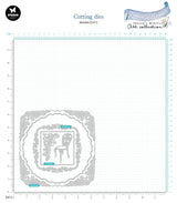 JMA Cutting Die Chair & Frame Romantic Moments 150x150x1mm 6 PC nr.572