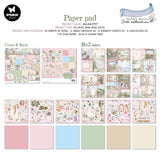 JMA Paper Pad Small Designs & Elements Romantic Moments 203x203x9mm 36 SH nr.97