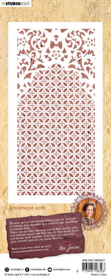 JMA Mask Arabesque Arch Warm & Cozy 105x210x1mm 1 pc nr.57