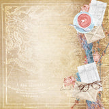 JMA Paper Pad Decorative Paper Write Your Story 203x203x9mm 36 SH nr.34