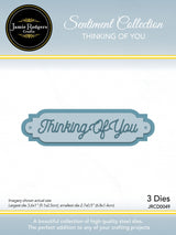 Jamie Rodgers Crafts - Thinking of You Sentiment Die Set