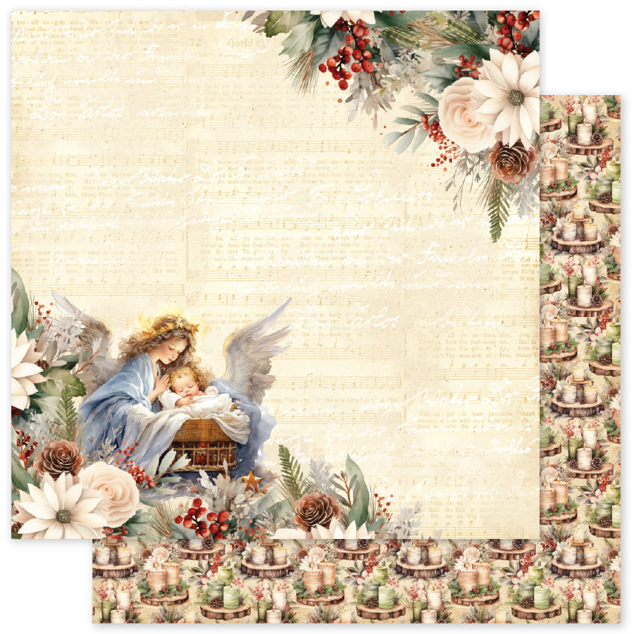 Joy to the World Basics D 12x12 Paper 35548