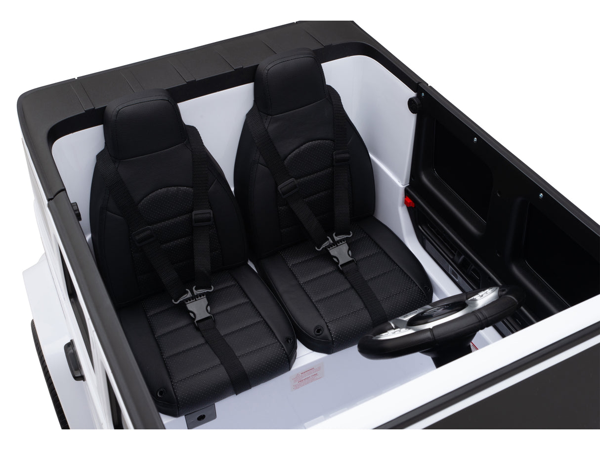 24V Mercedes Benz AMG G63 4WD Kids Ride-on Truck: Exclusive 2-Seater 4x4 Electric Car