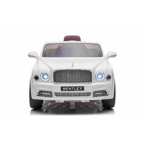 12V Bentley Mulsanne 1-Seater Ride-On Car W/ Rubber Wheels, Music Player & RC