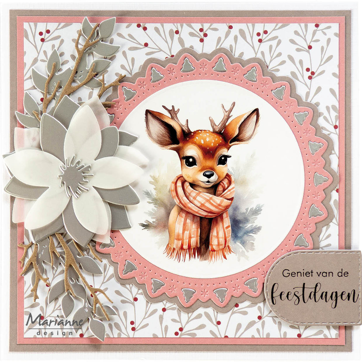 Marianne Design A4 Cutting Sheet - Cosy Critters