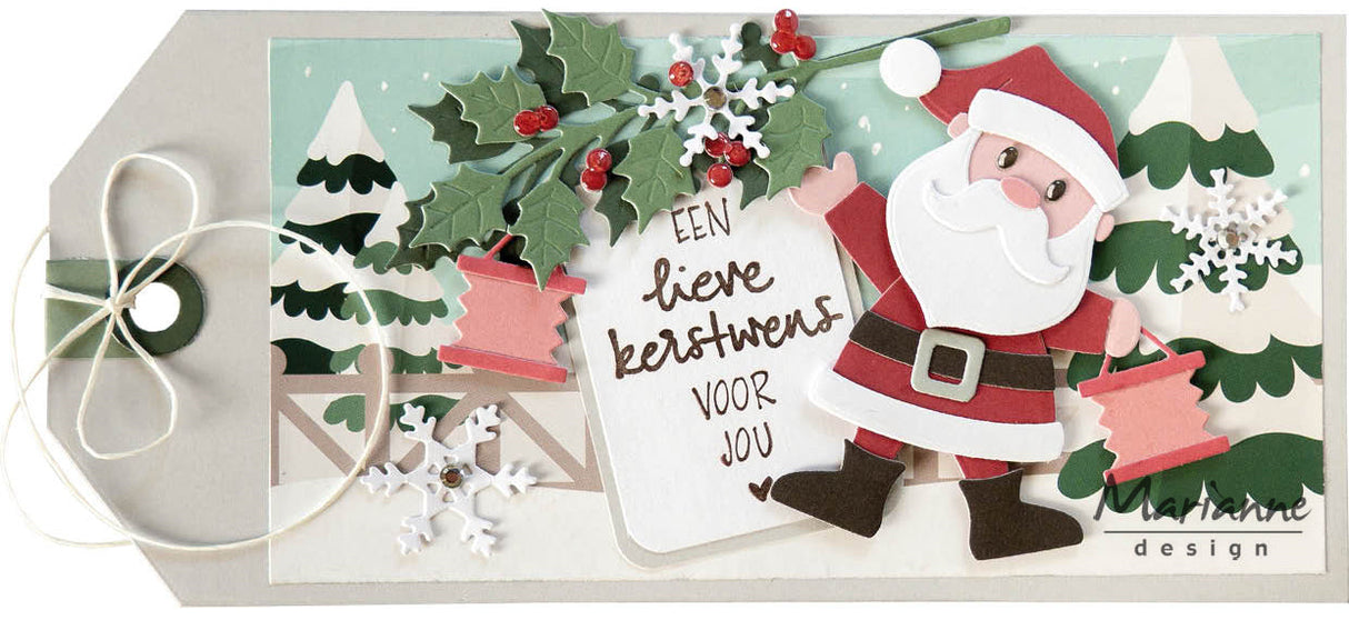 Marianne Design A4 Paper Pad - Merry Christmas