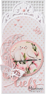 Marianne Design A4 Cutting Sheet - Mattie's Mooiste - Pigeons