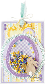 Marianne Design Enamel Dots - Duotone Lavender