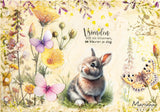 Marianne Design A4 Cutting Sheet - Cute Animals - by Fairybells