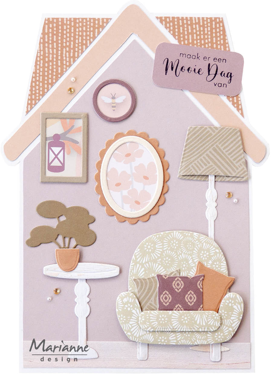 Marianne Design A4 Paper Pad - Earth Tones