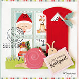 Marianne Design A4 Cutting Sheet - Stamps - Winter