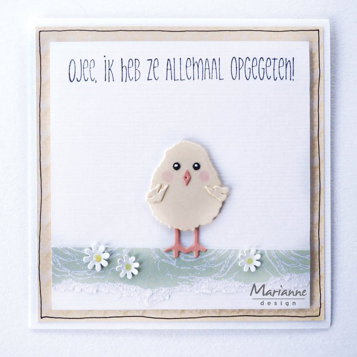 Craftables Punch Die Daisies Die