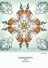 Katkin Krafts Wisp 6 in x 8 in Clear Stamp Set