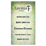 Lavinia Stamps - Christmas Greetings Stamp