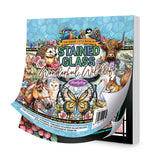 The Square Little Book of Stained Glass Wonderful Wildlife