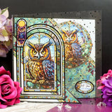 Stained Glass Mystical Worlds Luxury Foiled Acetate