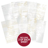 Luxury Festive Foiled Acetate Card Wraps