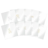 Luxury Festive Foiled Acetate Sentiment Sheets
