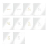 Luxury Festive Foiled Acetate Sentiment Sheets