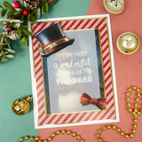 Luxury Festive Foiled Parchment Sentiment Sheets