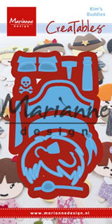 Marianne Design Creatables Kim's Buddies Pirate