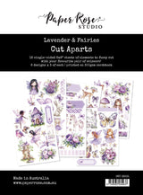Lavender & Fairies Cut Aparts Paper Pack 33531