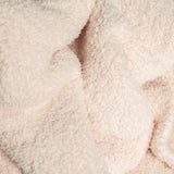 Primrose Pink Solid Double Layered Print Extended Throw