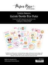 Little Bakers Quick Card Die Cuts 35017