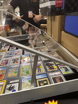 Lockable Aluminum Showcase Display Case 36x24x1.65" Black – Secure & Stylish Storage for Collectibles