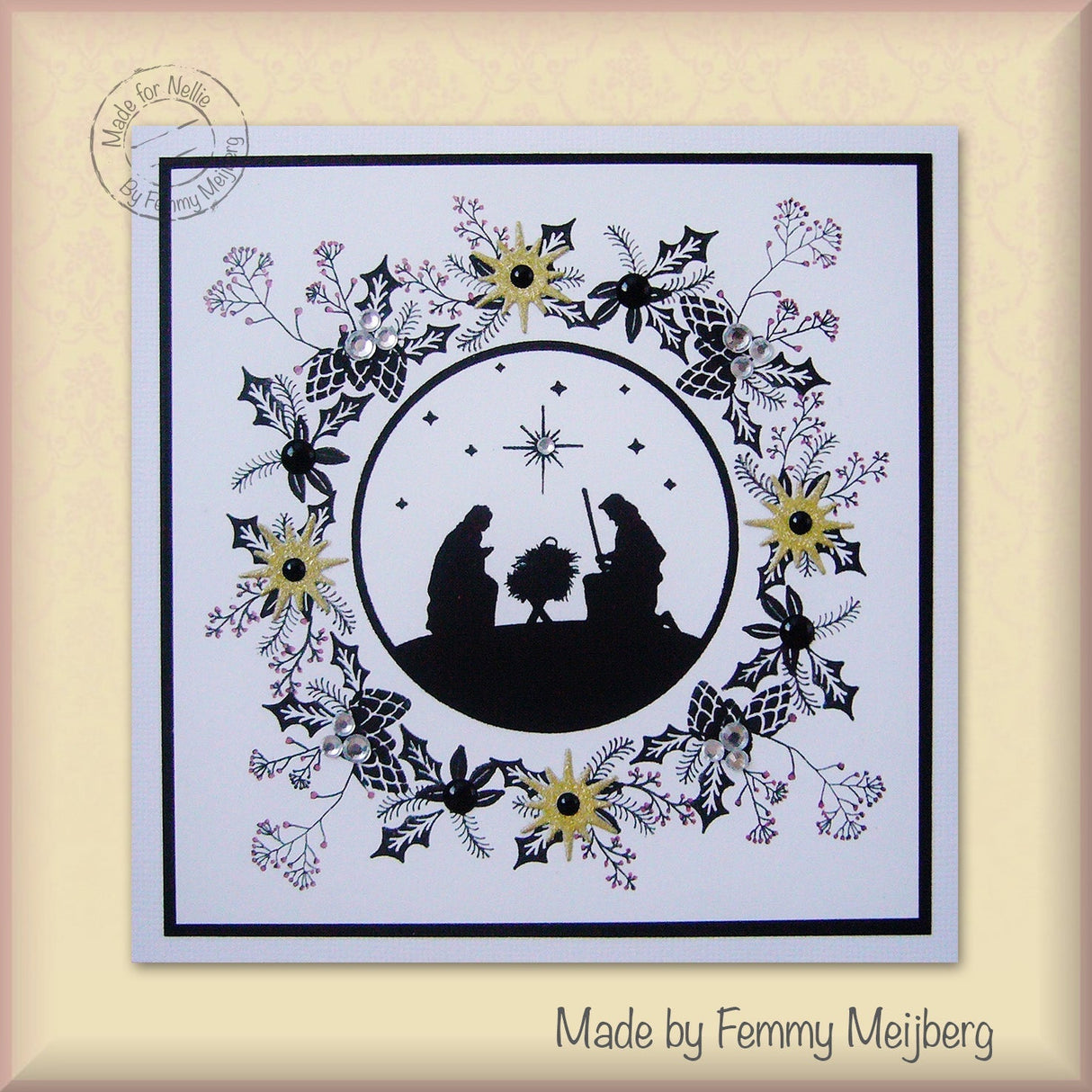 Clear Stamp Mini - Holly Leaves