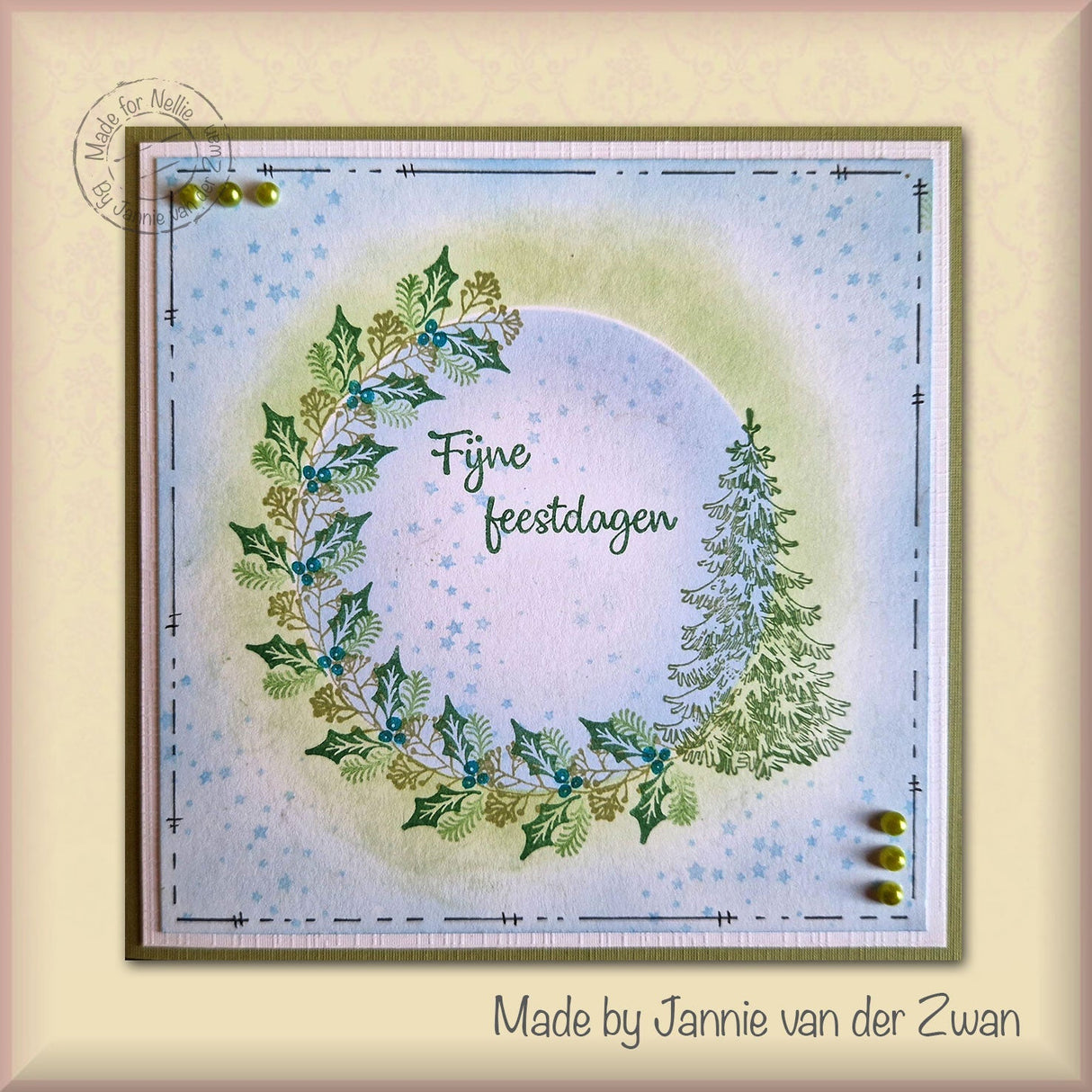 Clear Stamp Mini - Holly Leaves