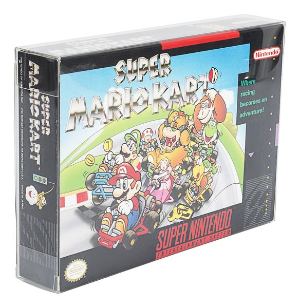 Nintendo N64 SNES Super Nintendo (Game Box) PET Protectors - Pack of 25