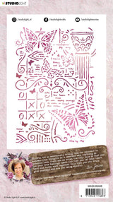 Mask Stencil (1) A5 Jenine's Mindful Art 3.0 nr.06